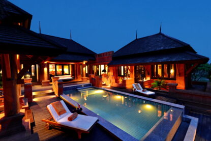 island pool villa
