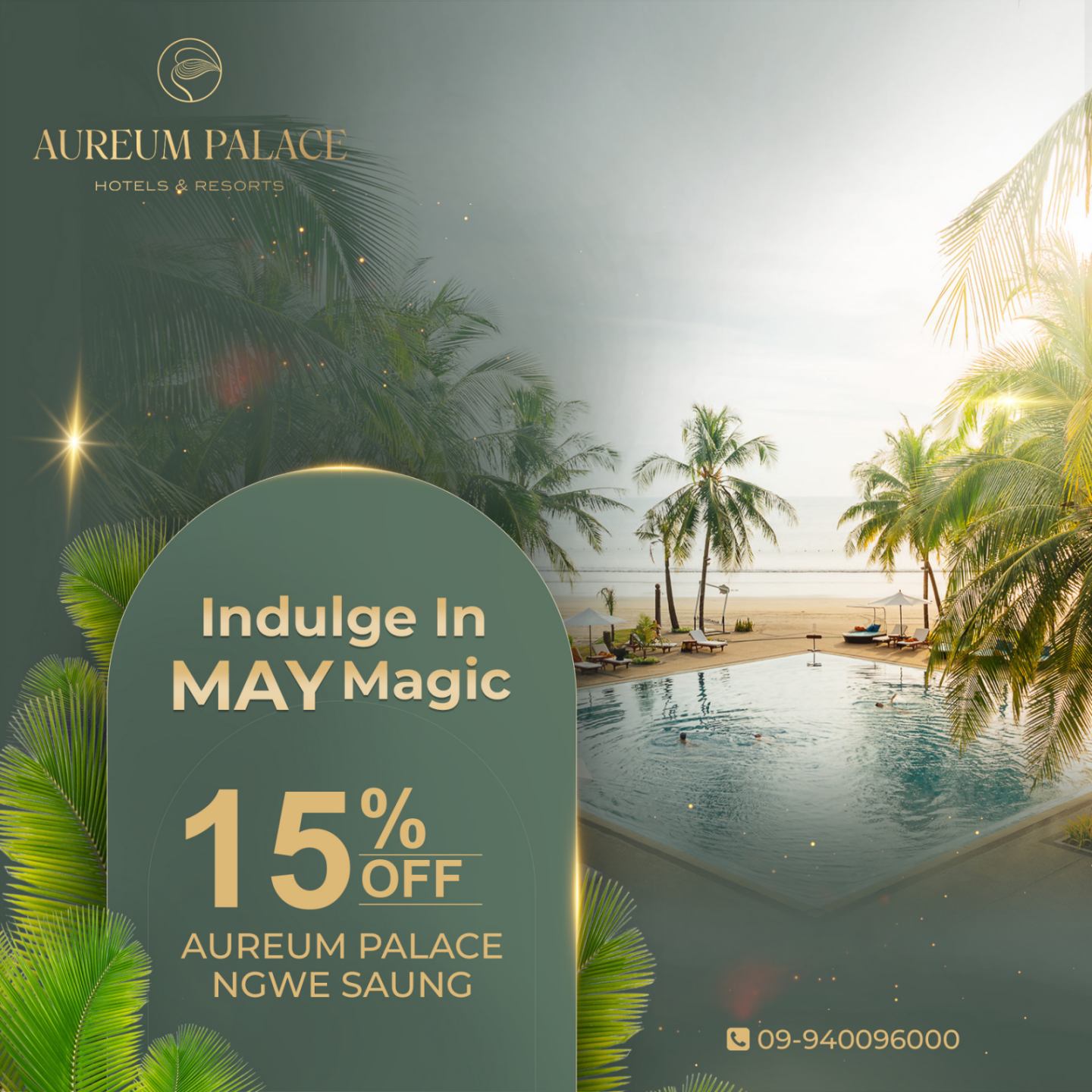 Aureum Palace Ngwe Saung - May Promotion
